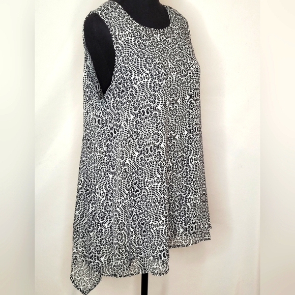 Fever Sleeveless Tunic Top - Size L - Picture 5 of 8